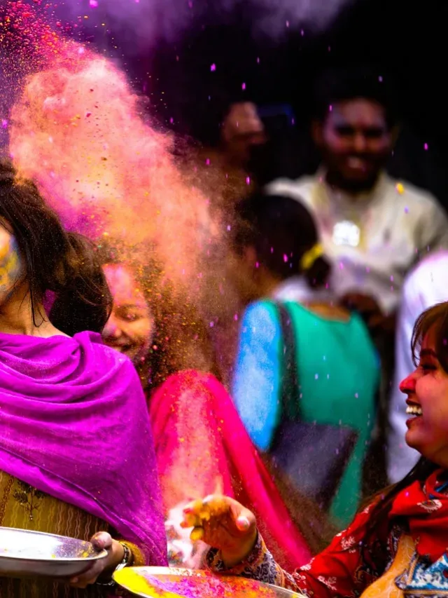 holi, girl, indian-India tourism