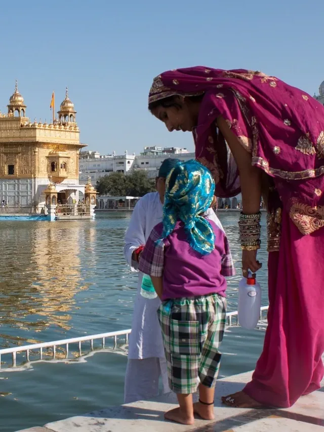 india, amritsar, golden temple-harmandir sahib