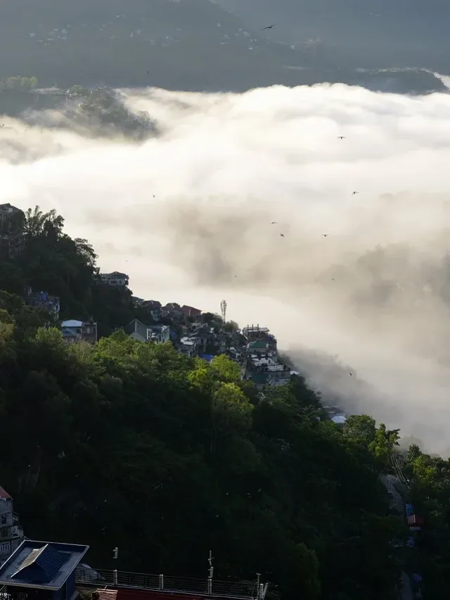 landscape, city, morning-mizoram tourism