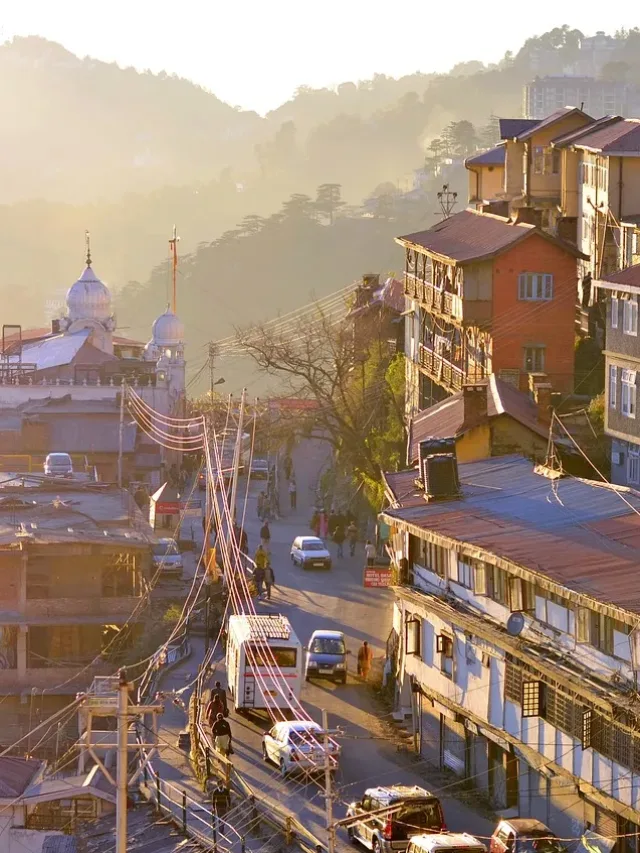 shimla, city, mountains-crowd in Himachal