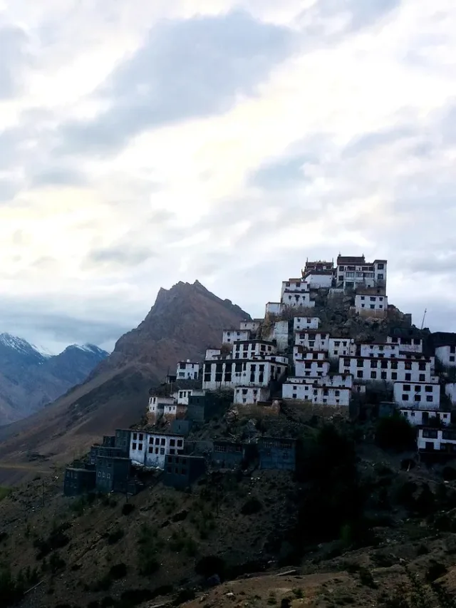 key monastery, spiti, himalayas-villages in kaza