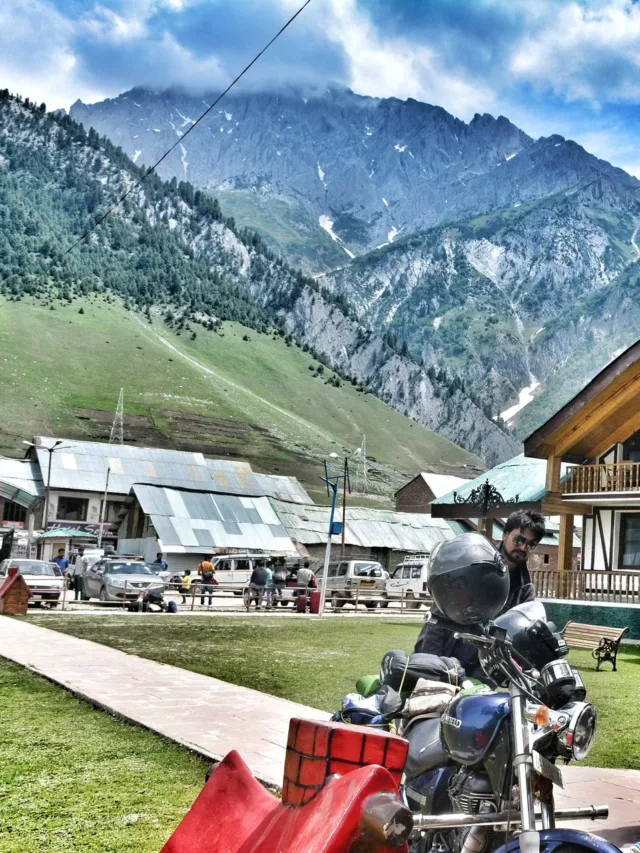 biker, ladakh, india-lesser known place in ladkah