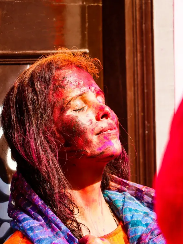 holi, colorful, peace-sangla holi in himachal