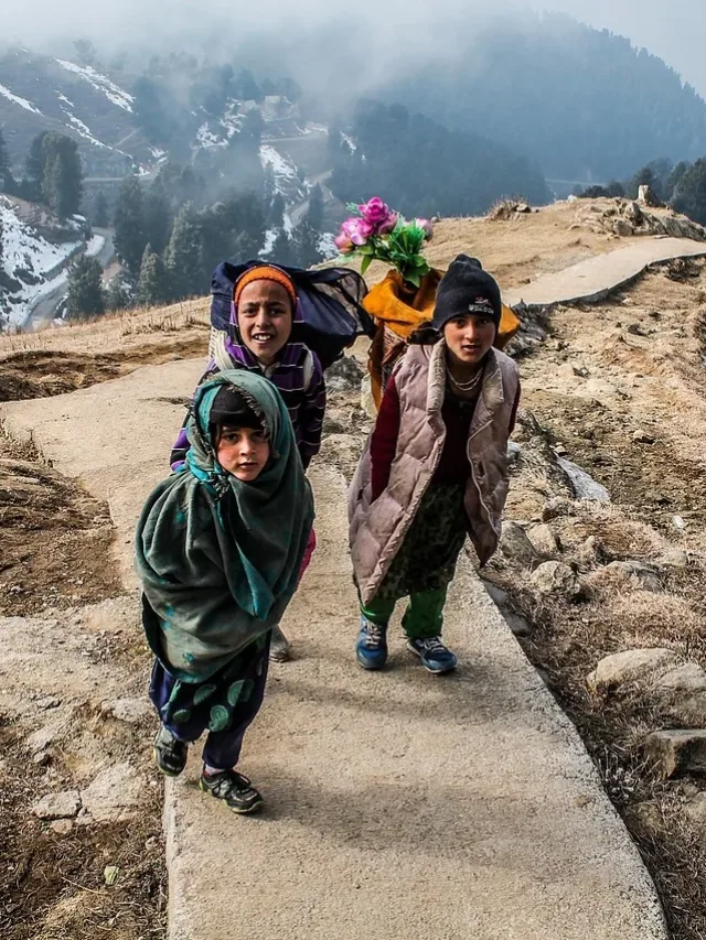 village, india, hills-village near shimla