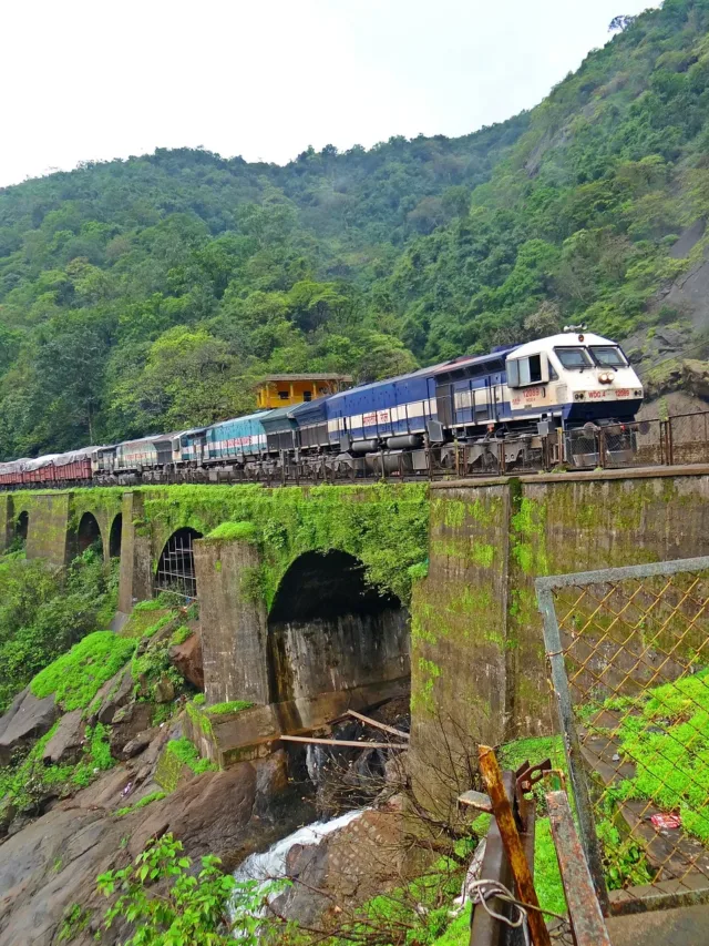 train, locomotive, indian railway-Trip To Goa
