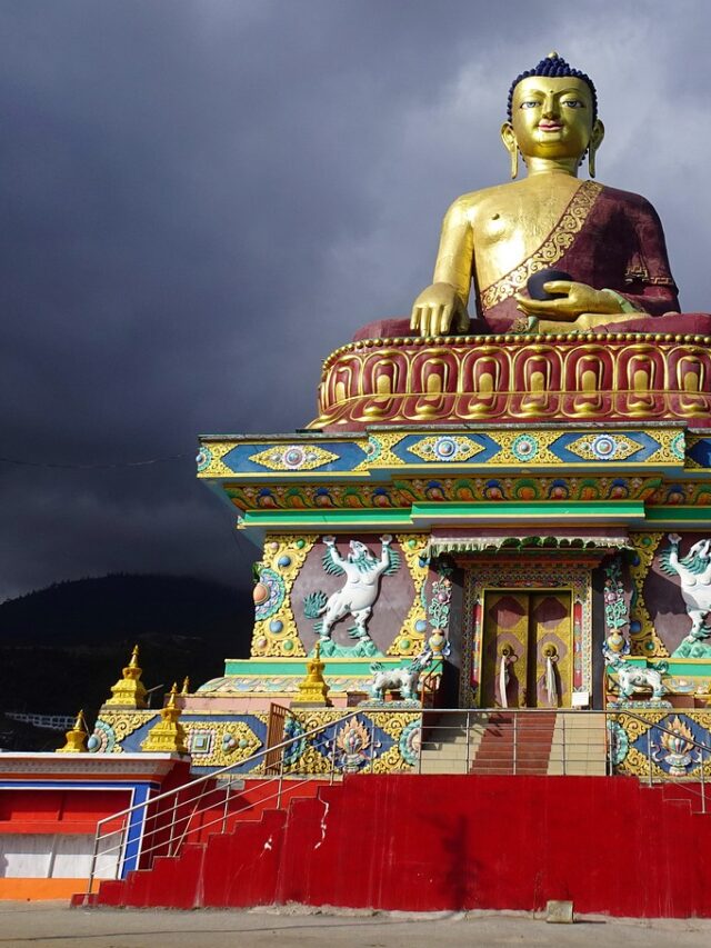 giant buddha statue, lord buddha, statue-Mesmerising Destinations In Arunachal Pradesh